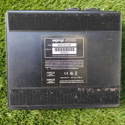 Orange Bass Butler Bi-Amp Bass Preamp Pedal 2020 - Dark Grey Steel image 3