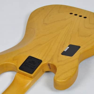 Schecter Model-T Session Electric Bass in Aged Natural Satin Finish image 11