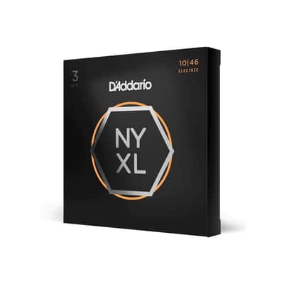 3 Pack, D'Addario NYXL 10-46 Electric Guitar Strings - NYXL1046-3P image 4
