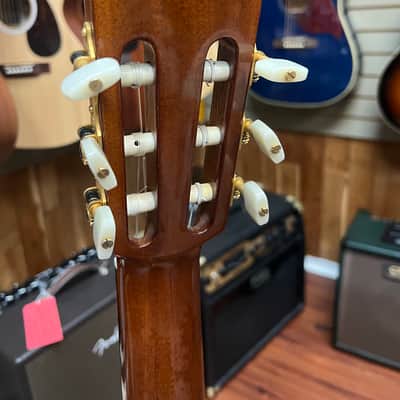 Yamaha GD-20 Grand Concert Classical Guitar w/pickup 1990-2001 - Natural w/hard case image 16