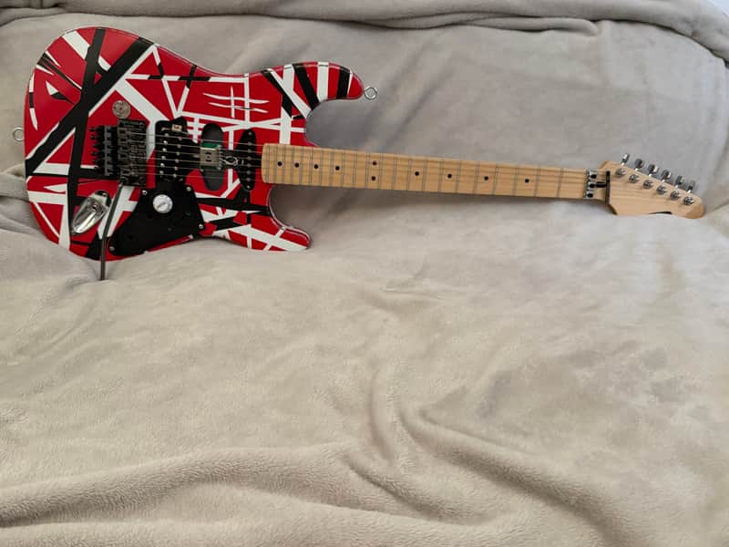 Unbranded Pre-Owned EVH Style Relic HandCrafted Electric Guitar USA 2026 - Nitro image 1