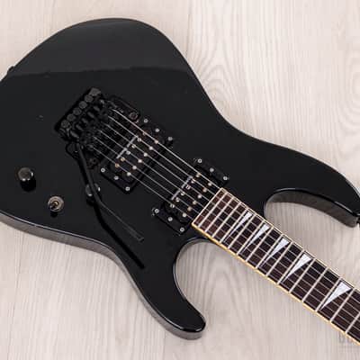 2002 Jackson Stars Soloist SL-J2 Neck Through Guitar Black w/ Seymour Duncan, Floyd Rose & Case image 9