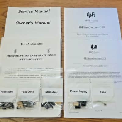 Onkyo TX-2500 restoration kit filter capacitor repair rebuild fix image 1