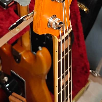 Fender Jazz Bass 3-Bolt with Maple Fretboard 1978 Stripped image 10