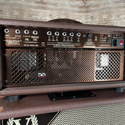 Victory Amps VC35H Copper Deluxe 35w Tube Head + Matching 212 with AlNiCo Gold image 6