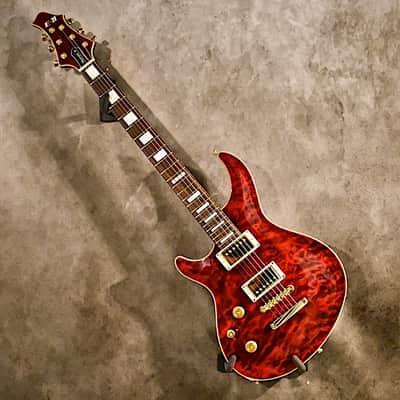 ESP Left Handed E-II Mystique 2015 See Thru Black Cherry Lefty Guitar image 1