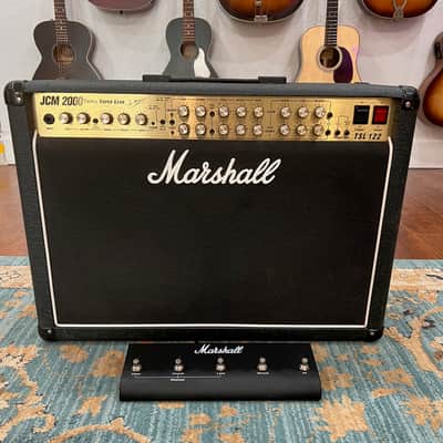 Marshall JCM 2000 TSL 122 Triple Super Lead 3-Channel 100-Watt 2x12" Guitar Combo 2000s - Black image 14