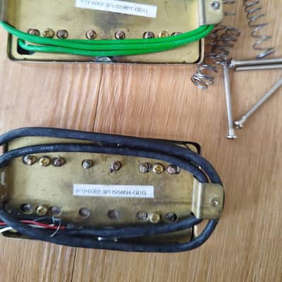 Ibanez Super 58 Pickups Set MIC Gold image 4