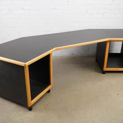 1990s KK Audio 24U 24-Space Studio Workstation Desk #53598 image 19