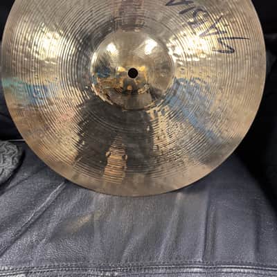 Sabian 14" HH Hand Hammered Medium Hi-Hat Cymbals (Pair) 2002 - 2015 - Brilliant image 5