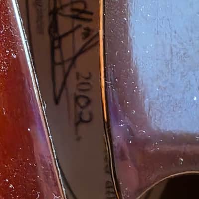 2002 Gibson F-5 Master Model Mandolin – Danny Roberts Signed – Sunburst – OHSC Bild 5