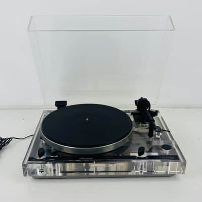 Thorens Phantasie – Rare Transparent Acrylic Turntable – TD 320 Platform, TP 16 Tonearm, Expert/Nagaoka JT322 "Quadra" Cartridge image 3
