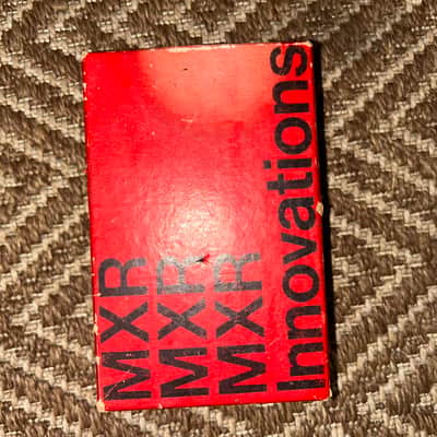 MXR CSP028 '76 Vintage Script Dyna Comp 1977 - Red image 1