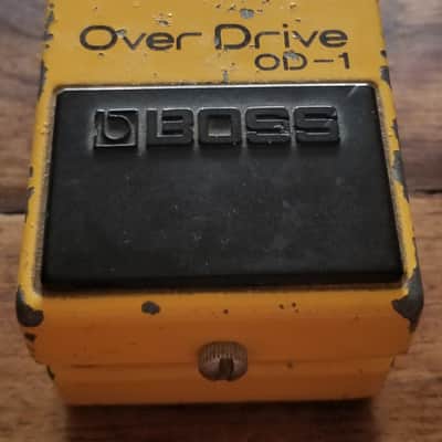 Boss OD-1 Long Dash Silver Screw 1977-1981 8 Pin JRC4558 Chip Japan Black Label image 7