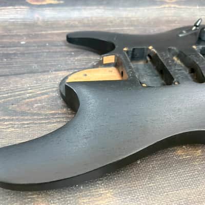 1999 Ibanez S470 Body Mahogany Black w/Lo-TRS Tremolo Made in Japan image 7
