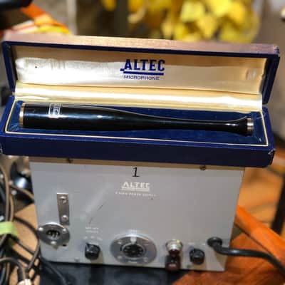 Altec M11 Coke Bottle Tube Microphone System -w/ 150A Base-21 Omni Capsule -518A Power Sup image 6