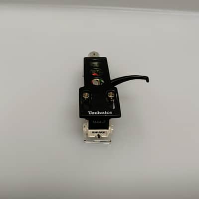 TECHNICS japan Head shell SHURE M44-7 Cartridge DJ Turntables Needle Stylus image 3