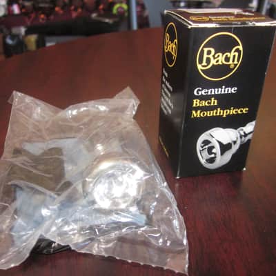 Bach Classic Series Silver-Plated Cornet Mouthpiece 3497C image 1