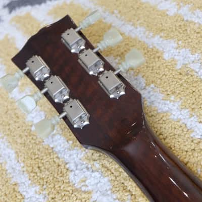 Aria Pro II SG Double Cut DiMarzio PU Antique Brown image 13