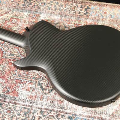 AVA Guitars - Style 1 - 2024 - Gold Leaf / Black Carbon Fiber. TV Jones Filtertrons. NEW, (Authorized Dealer) image 8