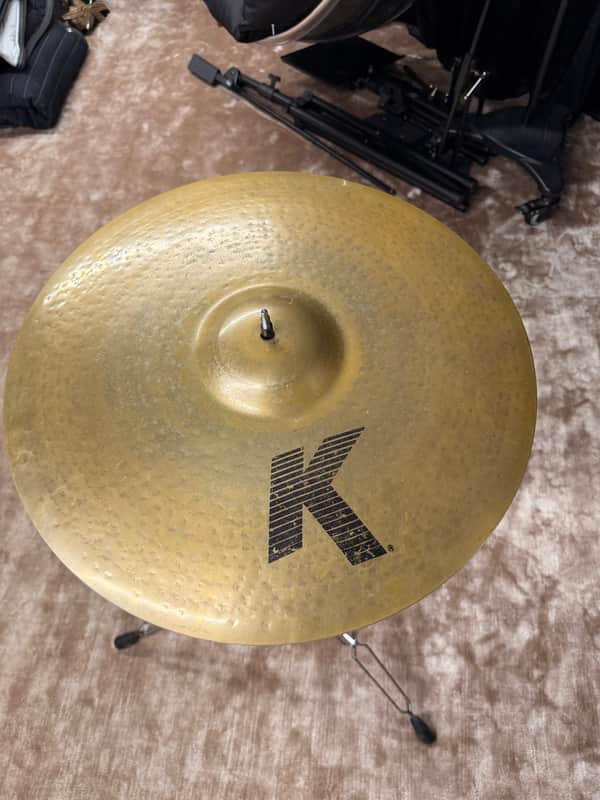 Zildjian 20" K Custom Session Ride Cymbal 2005 - Present Brilliant image 1