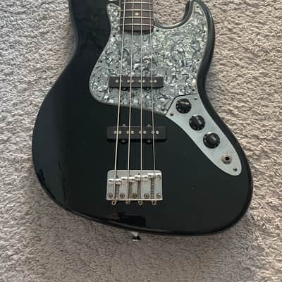 Fender Standard Jazz Bass Vintage 1992 MIM Black Rosewood 4-String Bass Guitar image 2