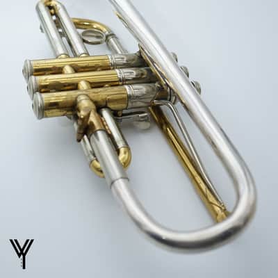 Bach Early Elkhart Corporation 229/239 C Trumpet 1966 image 3