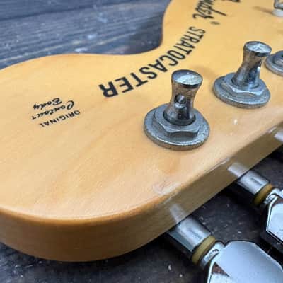 1997-99 Fender Japan ST-72 Stratocaster Neck Large Head 3-point Mount MIJ image 14