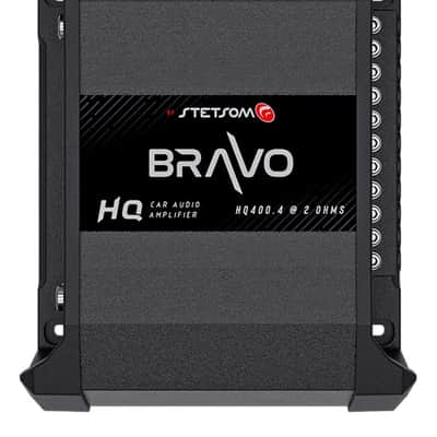 Stetsom Bravo HQ400.4 Multichannel Car Audio Digital Amplifier 2-Ohms image 2