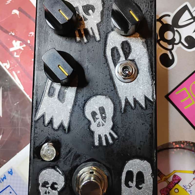 414 Milwaukee Mood Machines Gypsy skullz mighty fuzz 2024 - Haunted image 1