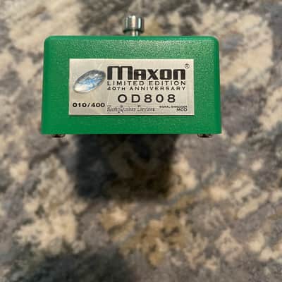 Maxon  Limited Edition 40th Anniversary OD808 Earthquaker Devices Signal Shredder Mod hand signed image 2