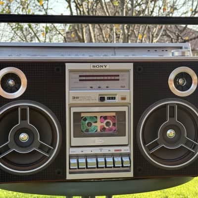 SONY CFS-V8 ZILBAR Rare Vintage Cassette Deck Boombox Japan Serviced Warranty image 7
