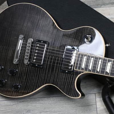 Gibson Les Paul Chad Kroeger Standard Blackwater 2010 Charcoal Flame image 2