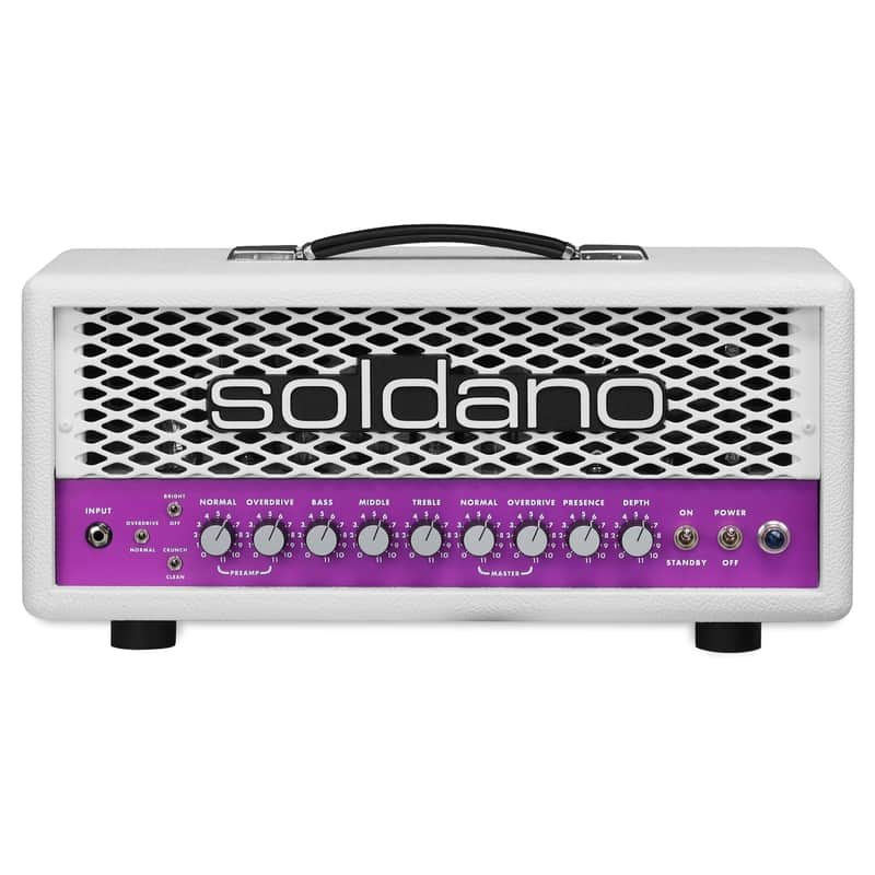 Soldano SLO-30 - Signed Purple Panel - White Head image 1
