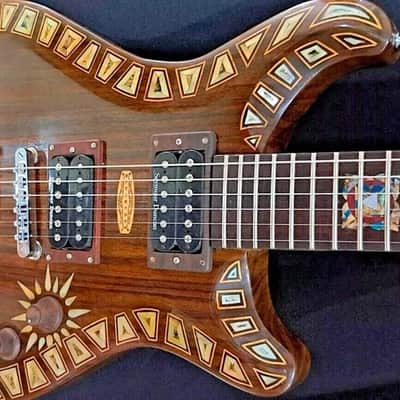 Electric Guitar Handmade by Blueberry Guitars Double Cutaway Seymour Duncan Pickups image 7