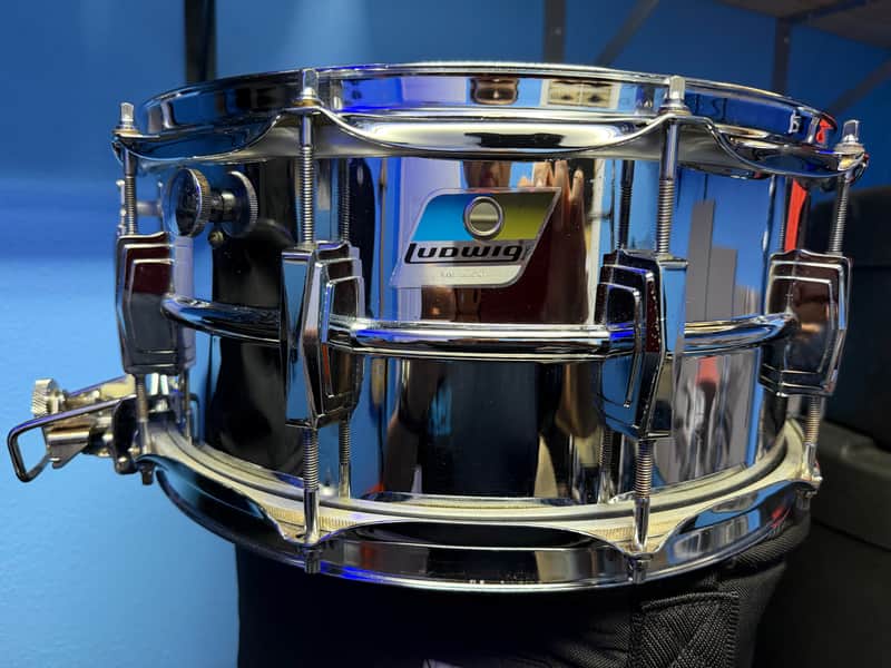 1970s Ludwig LM411 Super-Sensitive Supraphonic 6.5x14 1970s Ludwig LM411 Super-Sensitive Supraphonic 6.5x14