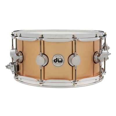 DW Collectors Brushed Bronze 6.5 x 14 Snare image 3