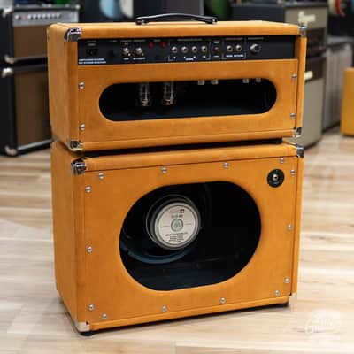 Amplified Nation Six String Sustain 50W Head & 112 Cab – Golden Brown Suede image 7