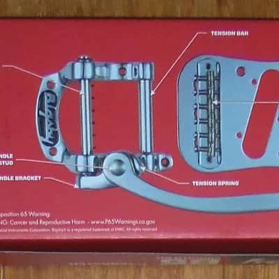 Bigsby® B5 Tremolo Bridge Kit For Telecaster~Bigsby Logo~0868013002~Brand New image 7