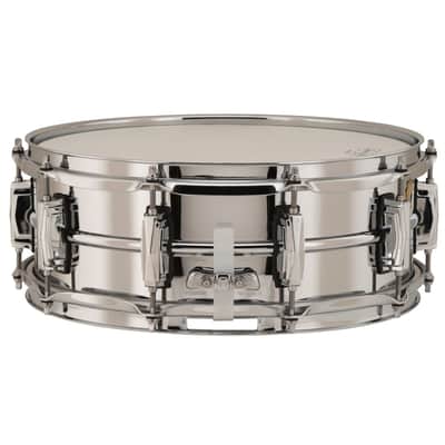 Ludwig LB400B Supraphonic Chrome-Over-Brass 5"x 14" Snare Drum, Imperial Lugs image 3