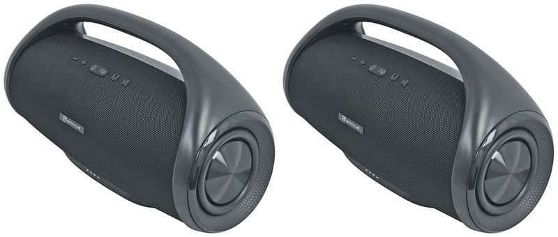 (2) Rockville CANON-XXL Portable Bluetooth Speakers w/Huge Bass+Wireless Linking image 1