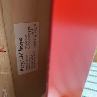 Harpsicle Harps Fullsicle Harp Red image 6