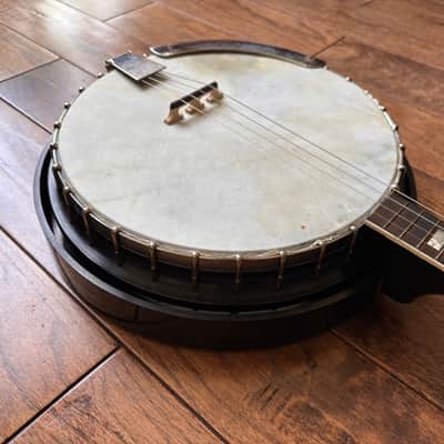 Vintage 1950s Harmony Roy Smeck 4 String Tenor Banjo image 7