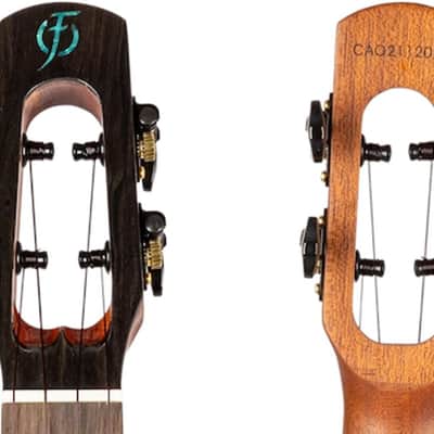 Flight Nighthawk EQ-A Solid Spruce Top Mahogany Neck 4-String Acoustic-Electric Tenor Ukulele w/Gig Bag, Pickup & Humidifier image 11