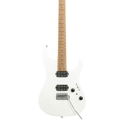 Ibanez Prestige AZ2402 Electric Guitar with Case Pearl White Flat image 2