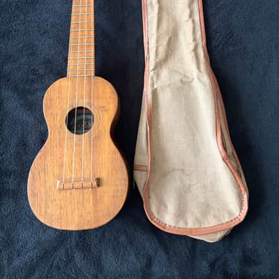 Vintage Royal Hawaiian Solid Koa Soprano Ukulele with Period Case 1920s - 1930s image 22