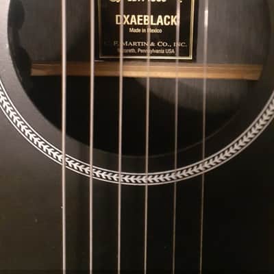 Martin X-Series DXAE Black 2017 - 2019 - Black image 8