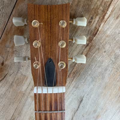 Luthier AB Manson for Ian Anderson Jethro Tull  Martin Barre Travel Parlor Acoustic Guitar with COA image 3