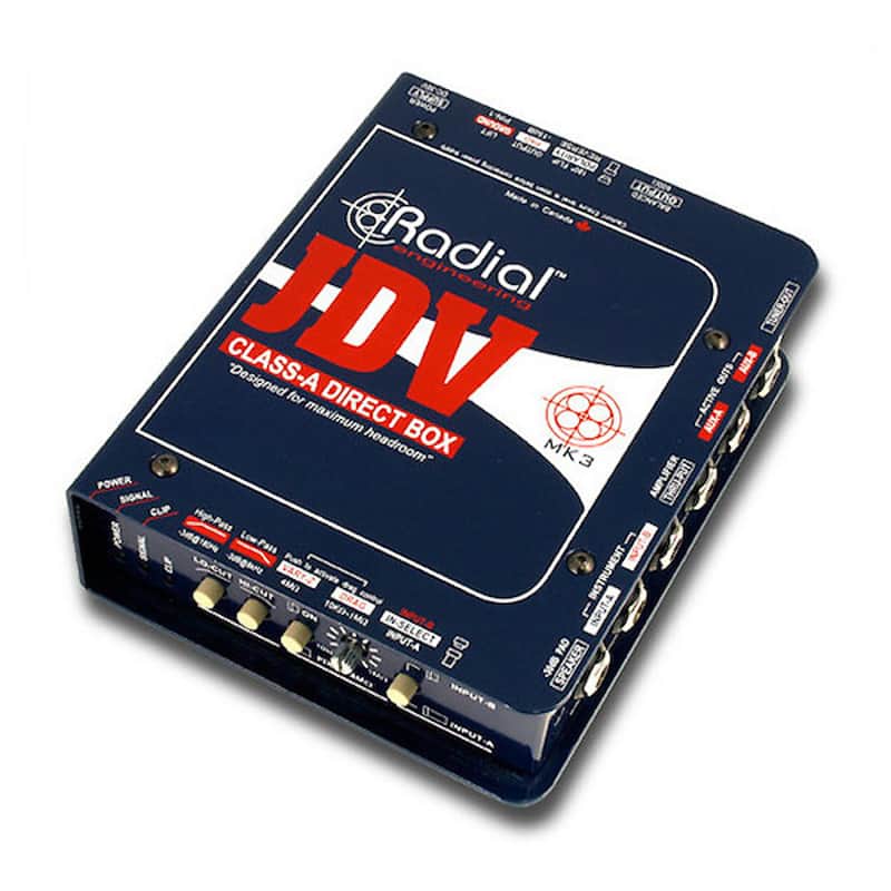 Radial JDV DI Box | Reverb