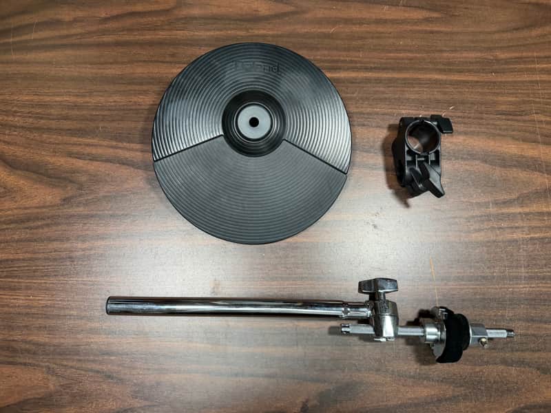 Roland CY-5 Dual Trigger Cymbal Pad w/Post Mount and Clamp - SY66994 image 1
